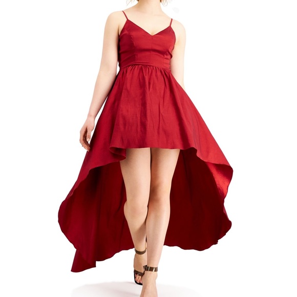 B Darlin Dresses & Skirts - Red High Low Dress